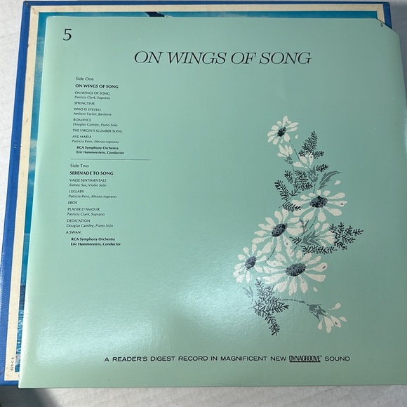 Romantic Strings And Voices Present On Wings Of Song 6 LP Box Set RCA Custom - Picture 9 of 10
